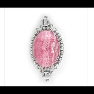 Rhodocrosite Sterling Silver Pendant